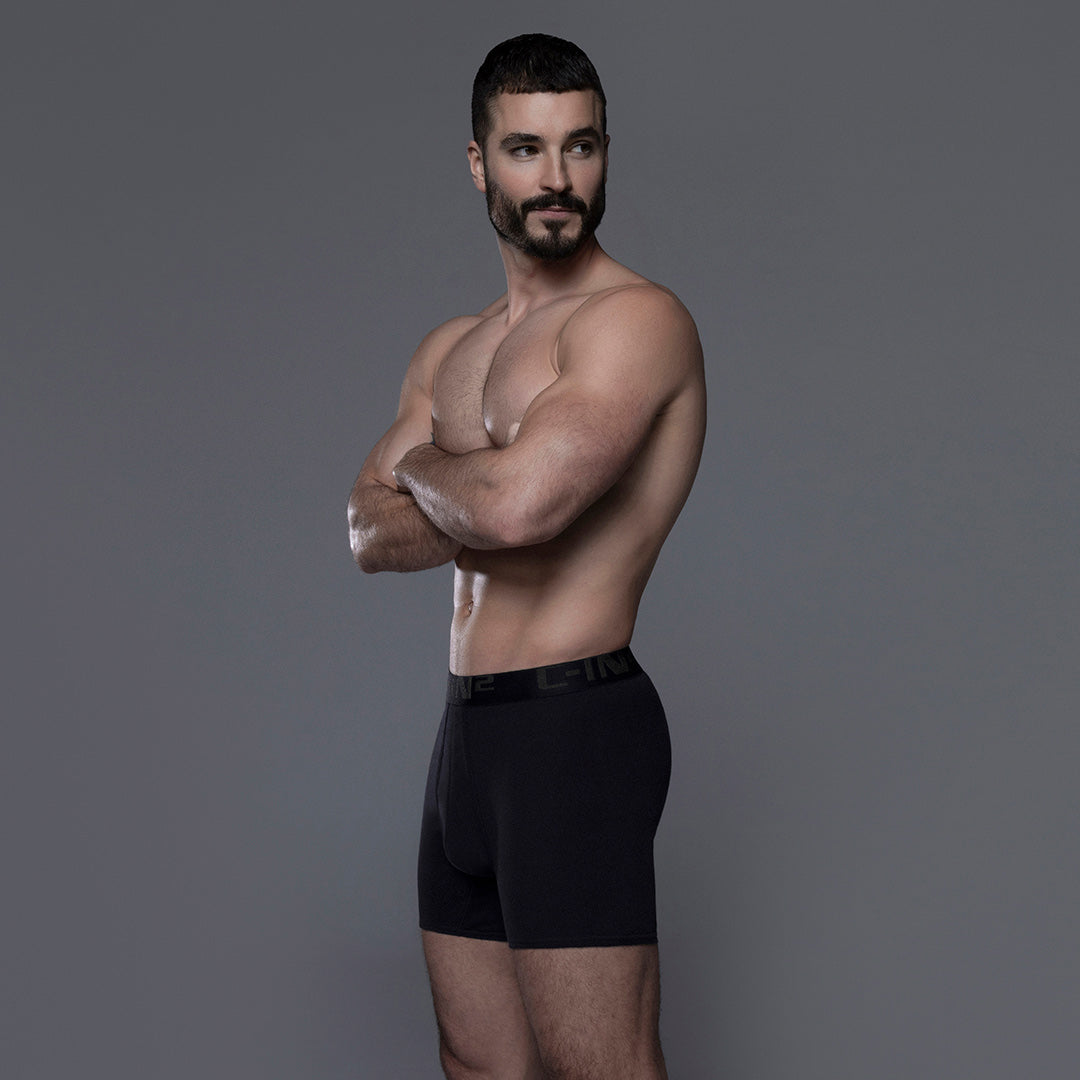 Mid Rise Boxers Core Mid Rise Boxer Brief | Classic Cotton Men’s Underwear – C-IN2 New York
