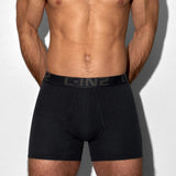 Core Low Rise Boxer Brief Black (Smooth Leg Finish)