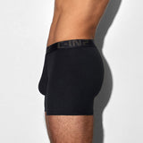 Core Low Rise Boxer Brief Black (Smooth Leg Finish)