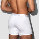 Core Low Rise Boxer Brief White (Smooth Leg Finish)