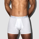 Core Low Rise Boxer Brief White (Smooth Leg Finish)