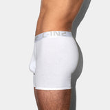 Core Low Rise Boxer Brief White (Smooth Leg Finish)