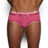 Mesh Mid Rise Brief Pacey Pink