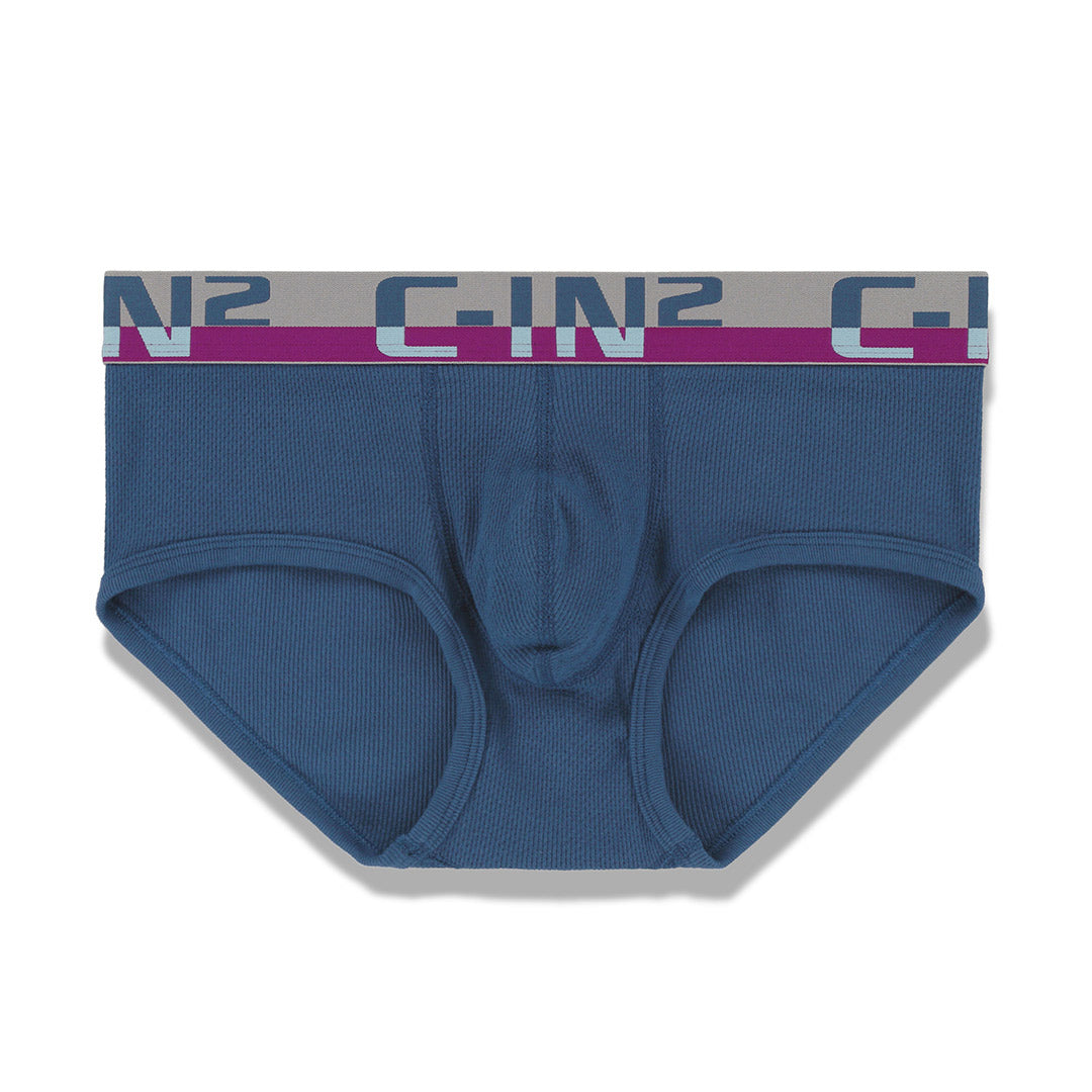 C-Theory Mid Rise Brief Nast Navy