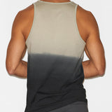 Dip Dye Relaxed Tank Sandstone Beige