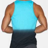 Dip Dye Relaxed Tank Storm Blue