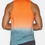 Dip Dye Relaxed Tank Goldfish Orange