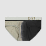 Dip Dye Low Rise Brief Sandstone Beige