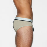 Dip Dye Low Rise Brief Sandstone Beige
