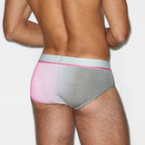 Dip Dye Low Rise Brief Peony Pink