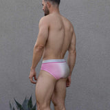 Dip Dye Low Rise Brief Peony Pink