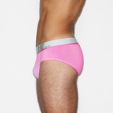 Dip Dye Low Rise Brief Peony Pink