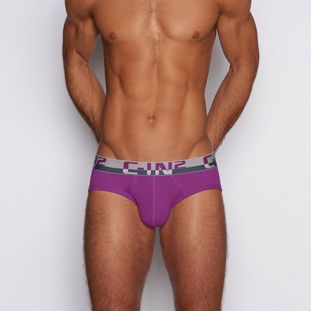 C - Theory Low Rise Brief Pryce Purple - C - IN2 New York