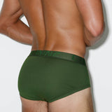 Core Mid Rise Brief Fir Green