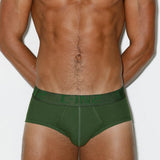 Core Mid Rise Brief Fir Green
