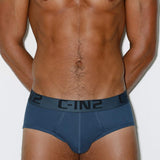 Core Mid Rise Brief Denim Blue