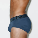 Core Mid Rise Brief Denim Blue