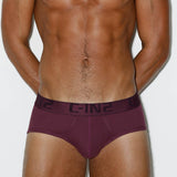Core Mid Rise Brief Wine Burgundy