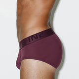 Core Mid Rise Brief Wine Burgundy