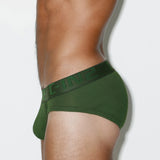 Core Low Rise Brief Fir Green