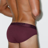 Core Low Rise Brief Wine Burgundy
