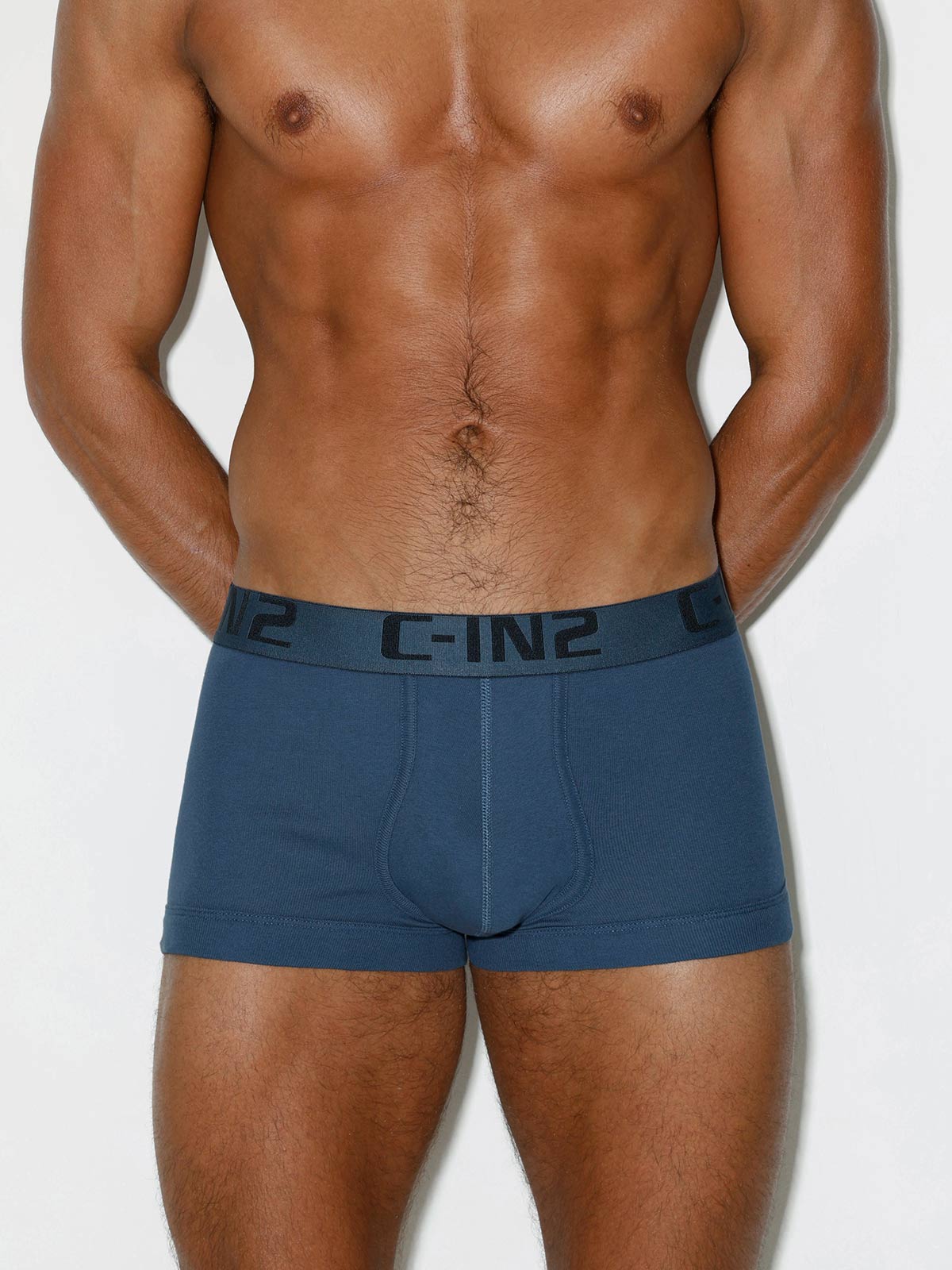Core Low Rise Trunk Denim Blue