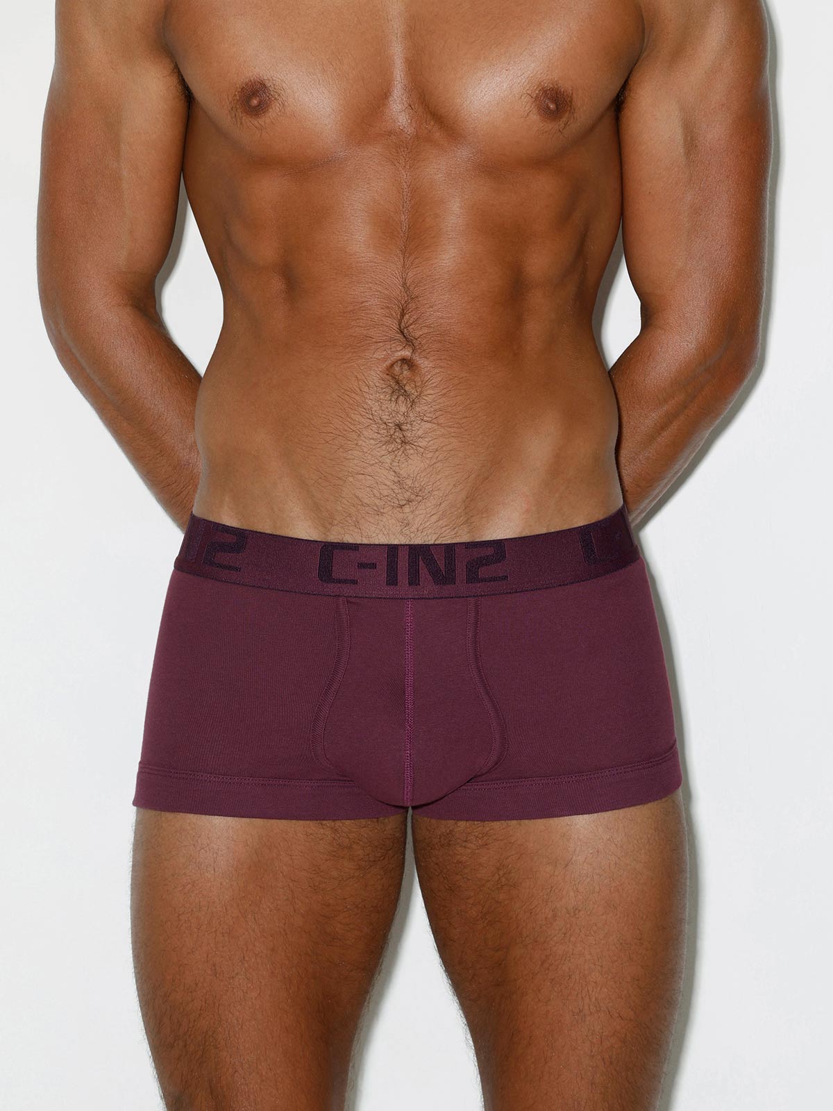 Core Low Rise Trunk Wine Burgundy