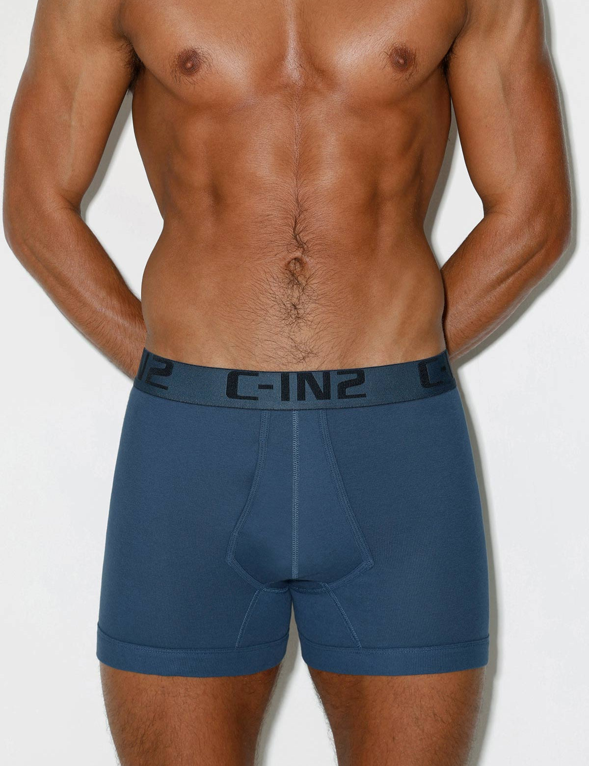 Core Low Rise Boxer Brief Denim Blue