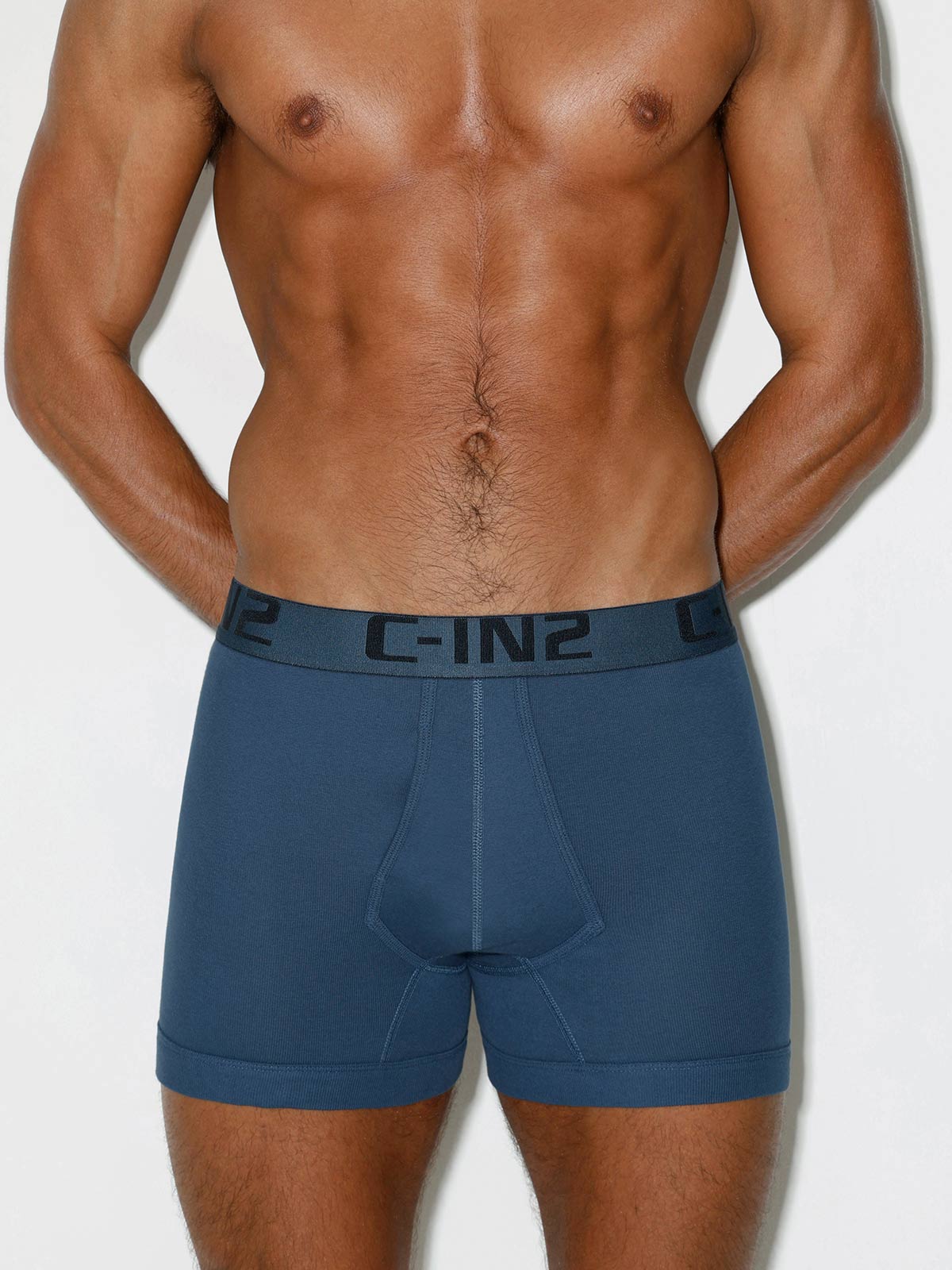 Core Low Rise Boxer Brief Denim Blue