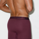 Core Low Rise Boxer Brief Wine Burgundy