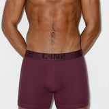 Core Low Rise Boxer Brief Wine Burgundy
