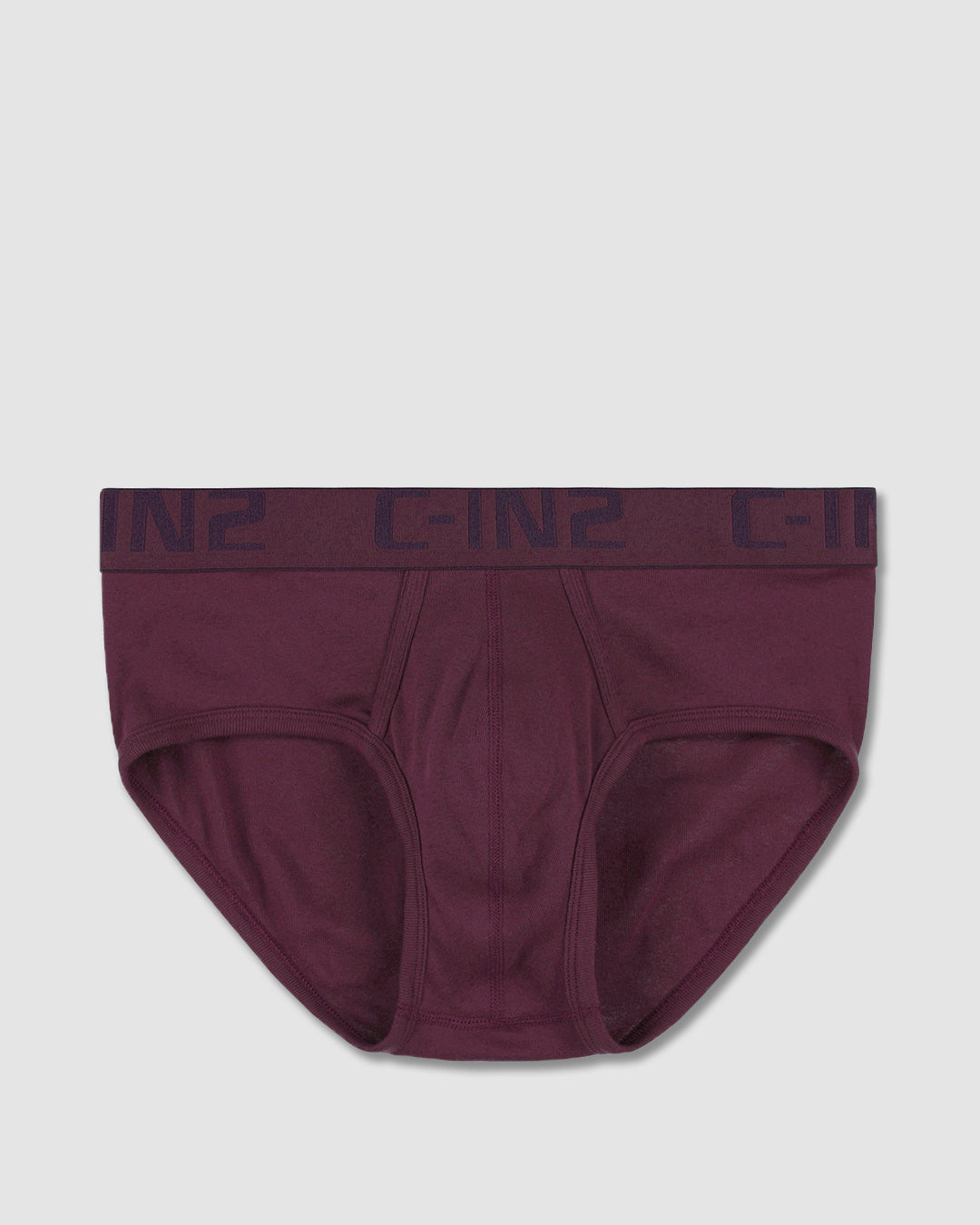 Core Mid Rise Brief Wine Burgundy