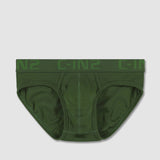 Core Low Rise Brief Fir Green