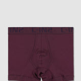 Core Low Rise Boxer Brief Wine Burgundy