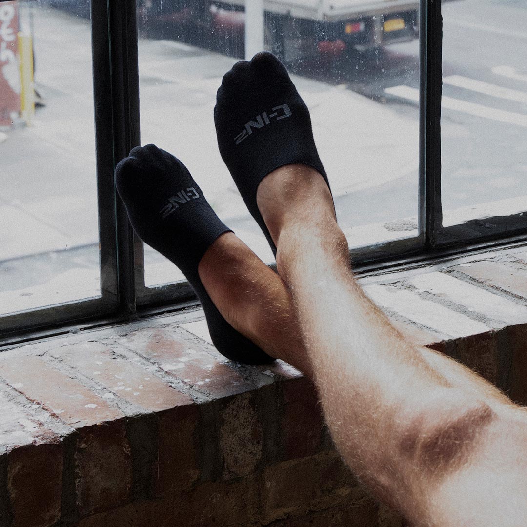 Core Low No Show Socks 3 Pack Black - C - IN2 New York