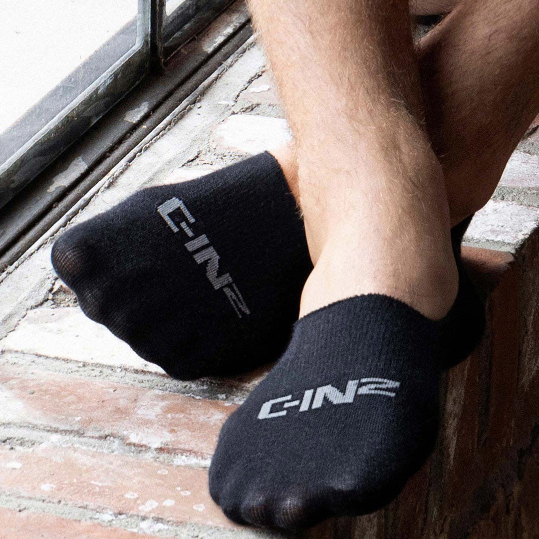 Core Low No Show Socks 3 Pack Black - C - IN2 New York