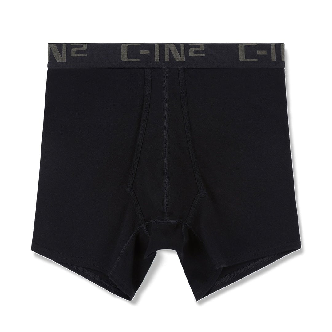 Core Mid Rise Boxer Brief Black - C - IN2 New York