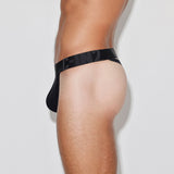 Core Signature Y-Back Thong Black