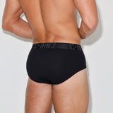 Core Signature Mid Rise Brief Black