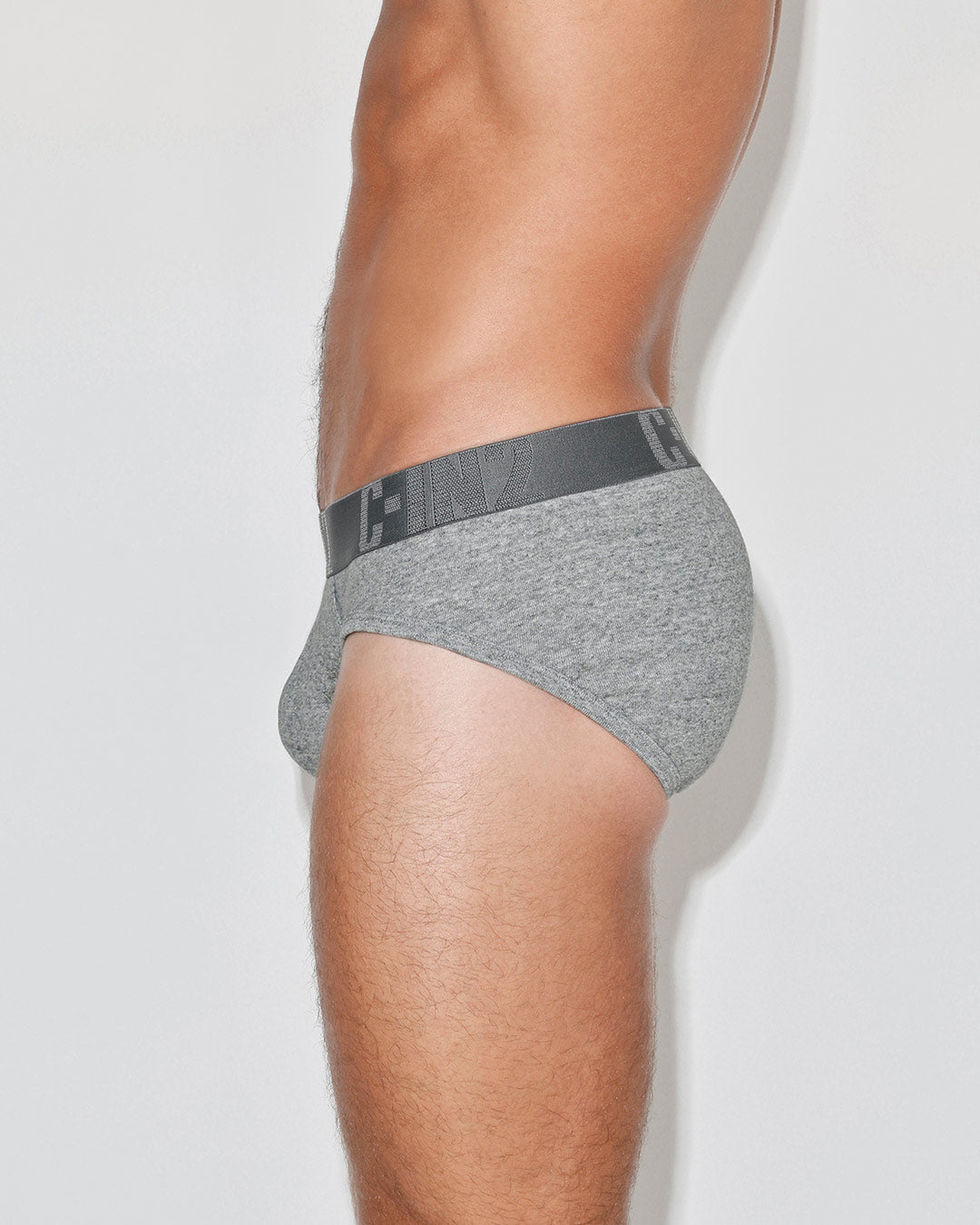 Core Signature Low Rise Brief Grey Heather