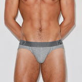 Core Signature Sport Brief Grey Heather