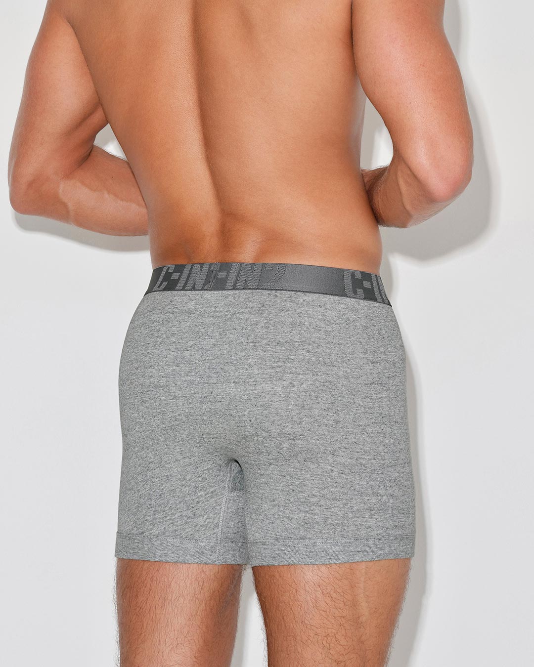 Core Signature Low Rise Boxer Brief Grey Heather
