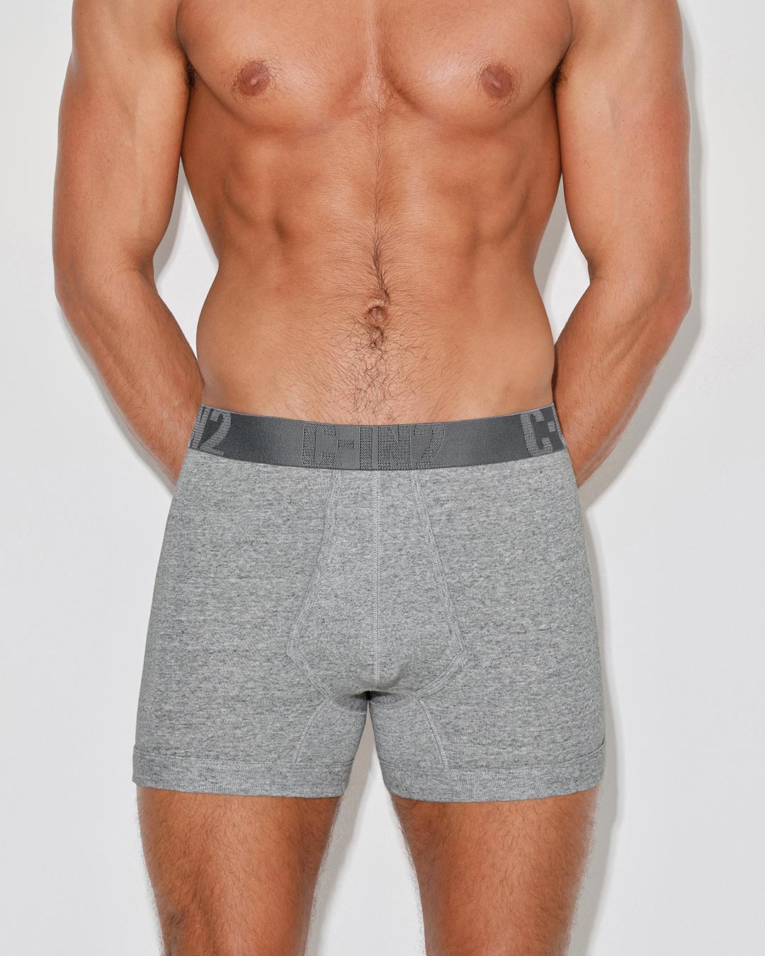 Core Signature Low Rise Boxer Brief Grey Heather