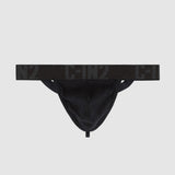 Core Signature Y-Back Thong Black