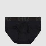 Core Signature Mid Rise Brief Black