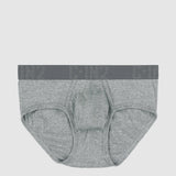 Core Signature Mid Rise Brief Grey Heather