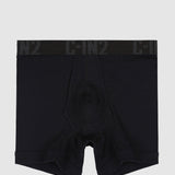 Core Signature Low Rise Boxer Brief Black