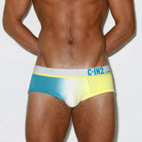 Dip Dye Mid Rise Brief Breeze Blue