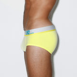 Dip Dye Mid Rise Brief Breeze Blue
