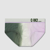 Dip Dye Mid Rise Brief Lilac Green
